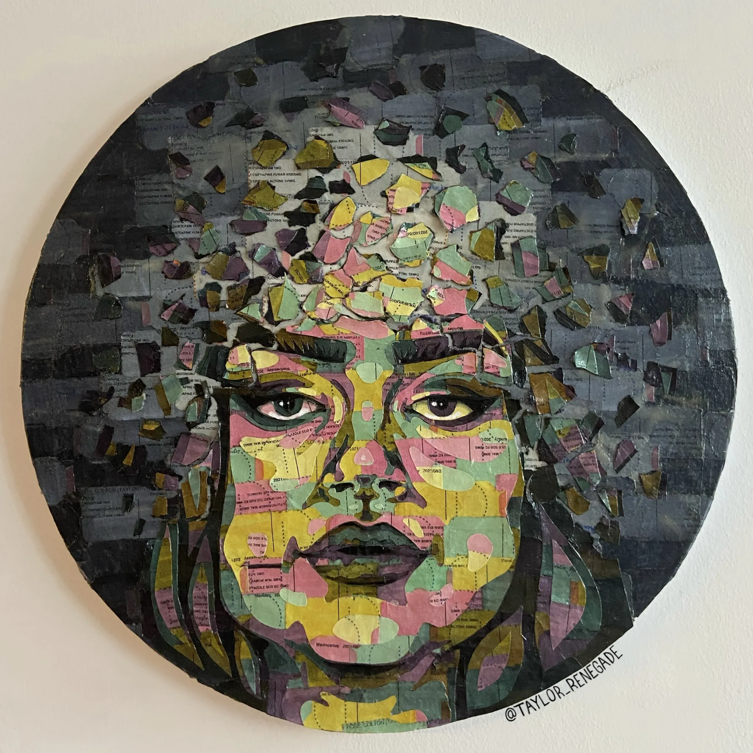 An image containing an illustrated woman approximated from a skull of a woman from Leith, Edinburgh