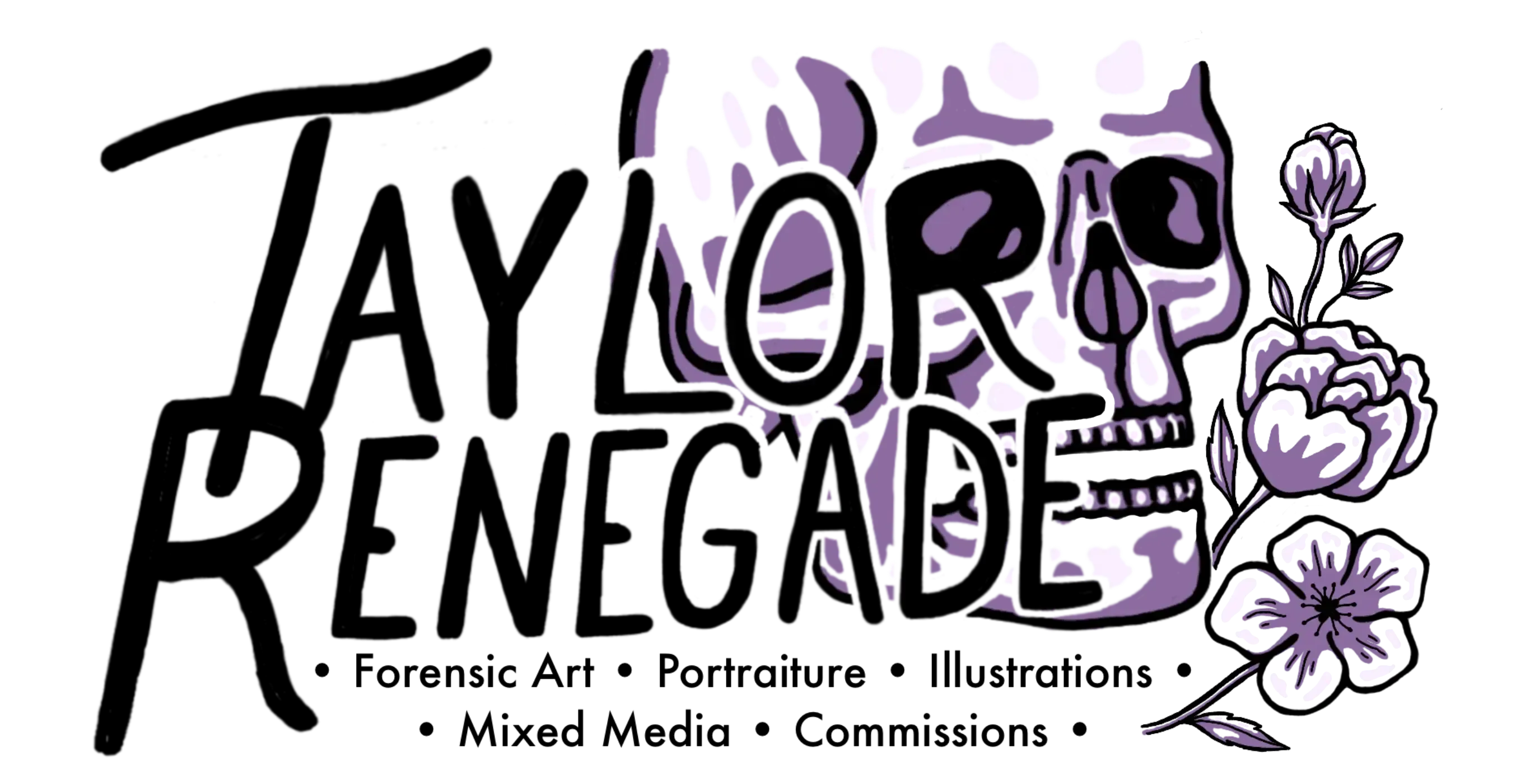 Logo for Taylor Violet Ross' website